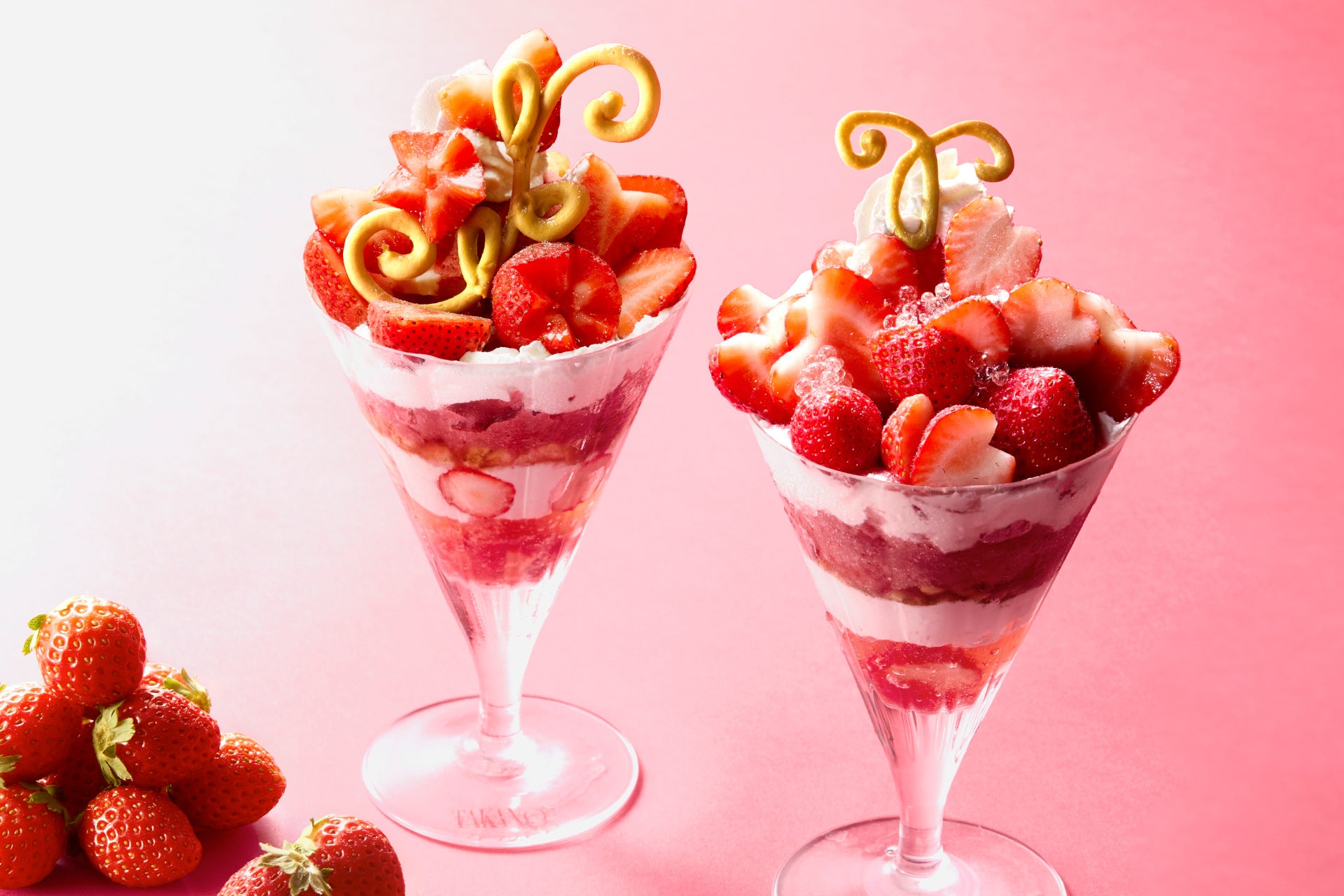 【タカノフルーツパーラー】苺の魅力をつめこんだコレクションが全店でスタート