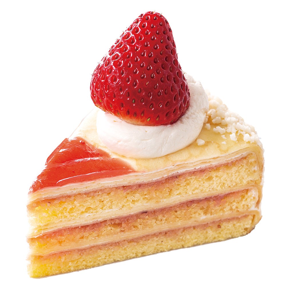 苺のクレープショート～奈良県古都華～