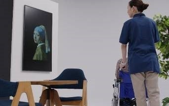 施設の憩いの場に