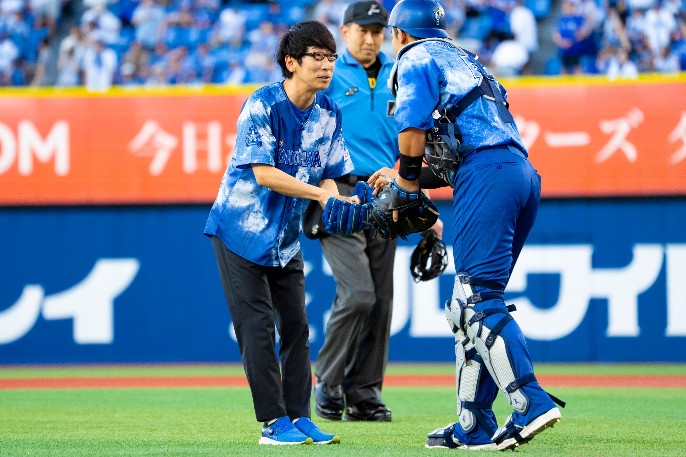 横浜DeNAベイスターズ 対 東京ヤクルトスワローズ戦で「キッズ