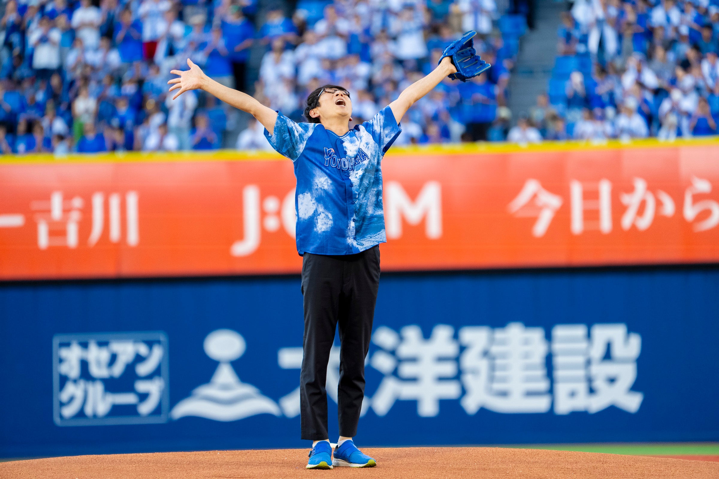横浜DeNAベイスターズ 対 東京ヤクルトスワローズ戦で「キッズ