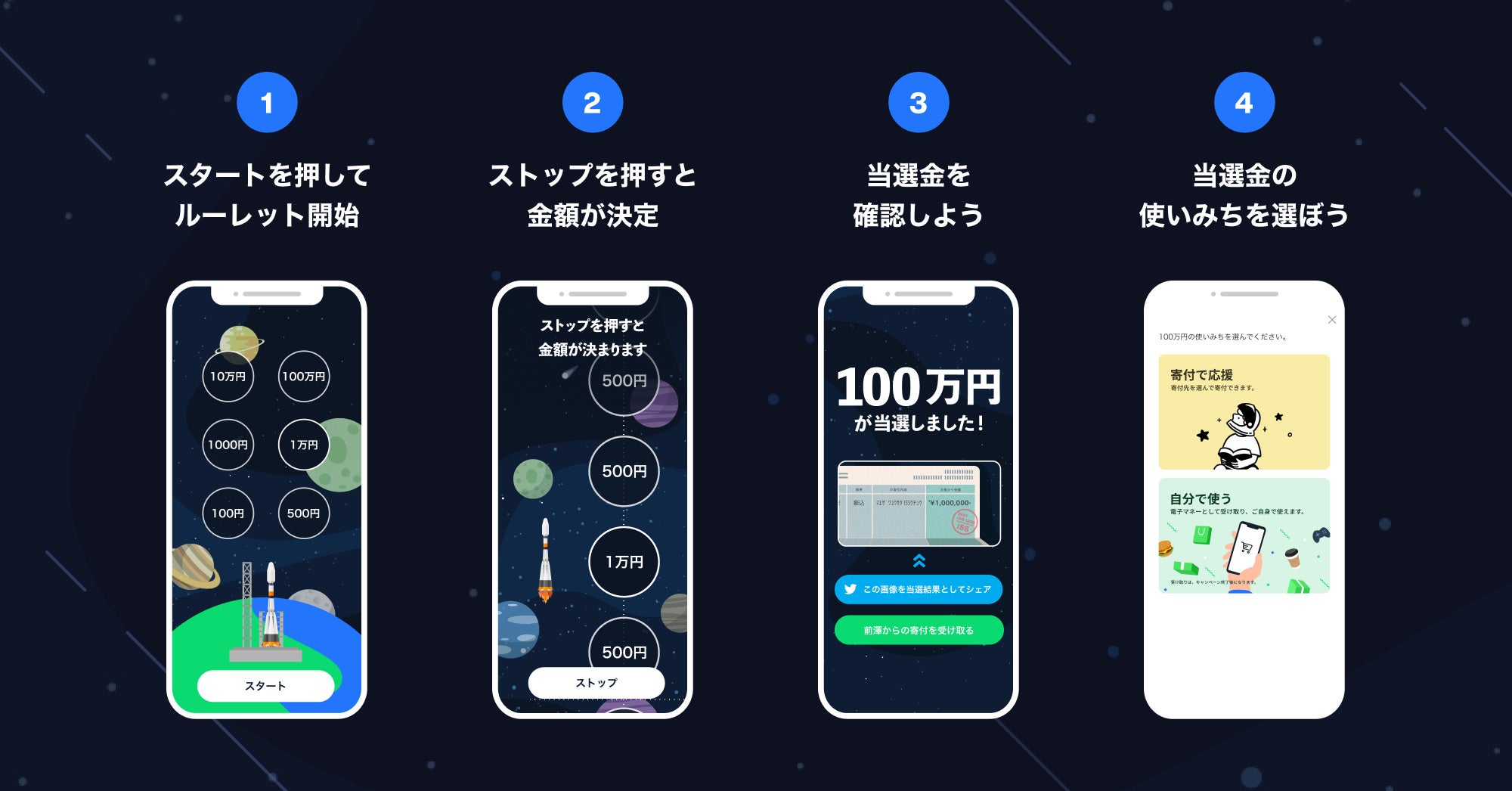 前澤友作 全員お金贈りfrom宇宙”が『kifutown』を通じて本日12月19日