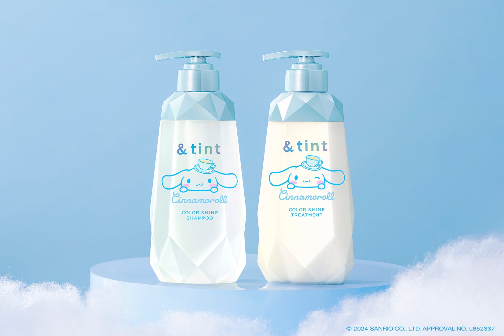 &tint(アンドティント)より数量限定「シナモロール 限定デザイン」が &tint(アンドティント)より数量限定「シナモロール 限定デザイン」が