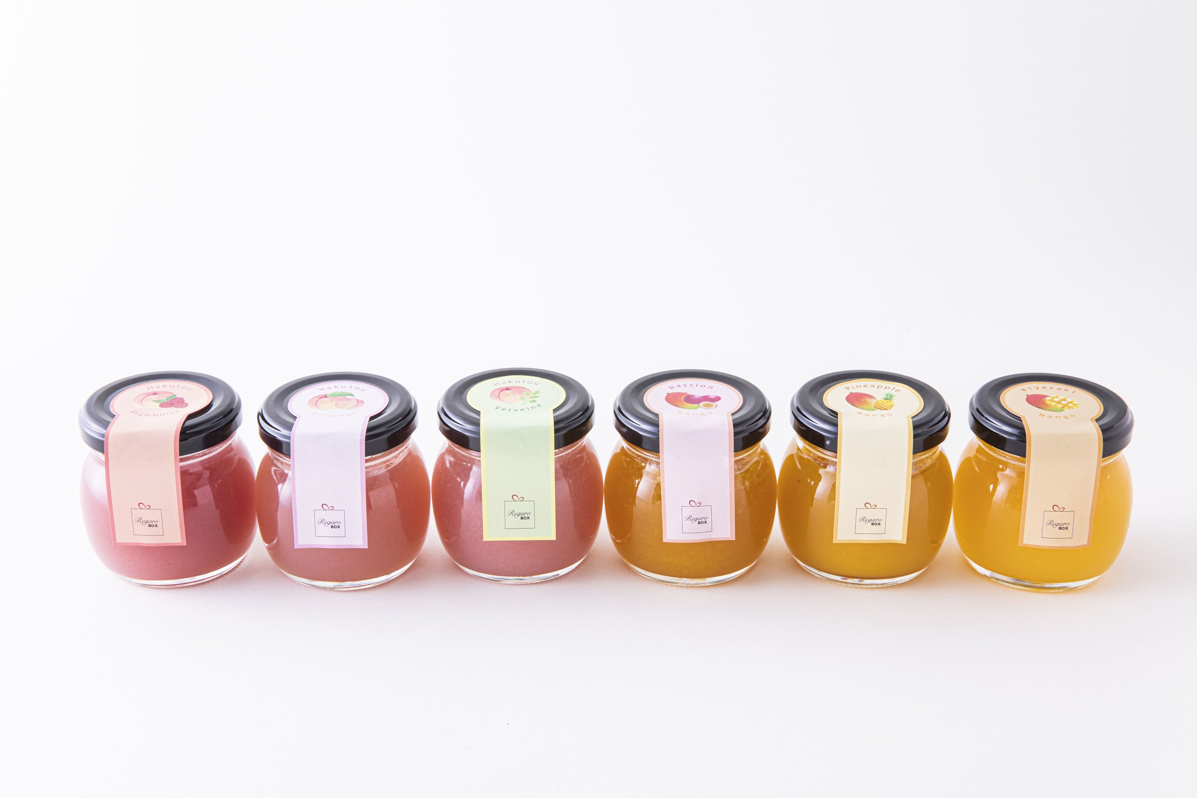 【フルーツゼリー】白桃フランボワーズゼリー・白桃ゼリー・白桃ハーブゼリー・マンゴーパッションゼリー・マンゴーパイナップルゼリー・宮崎マンゴーゼリー