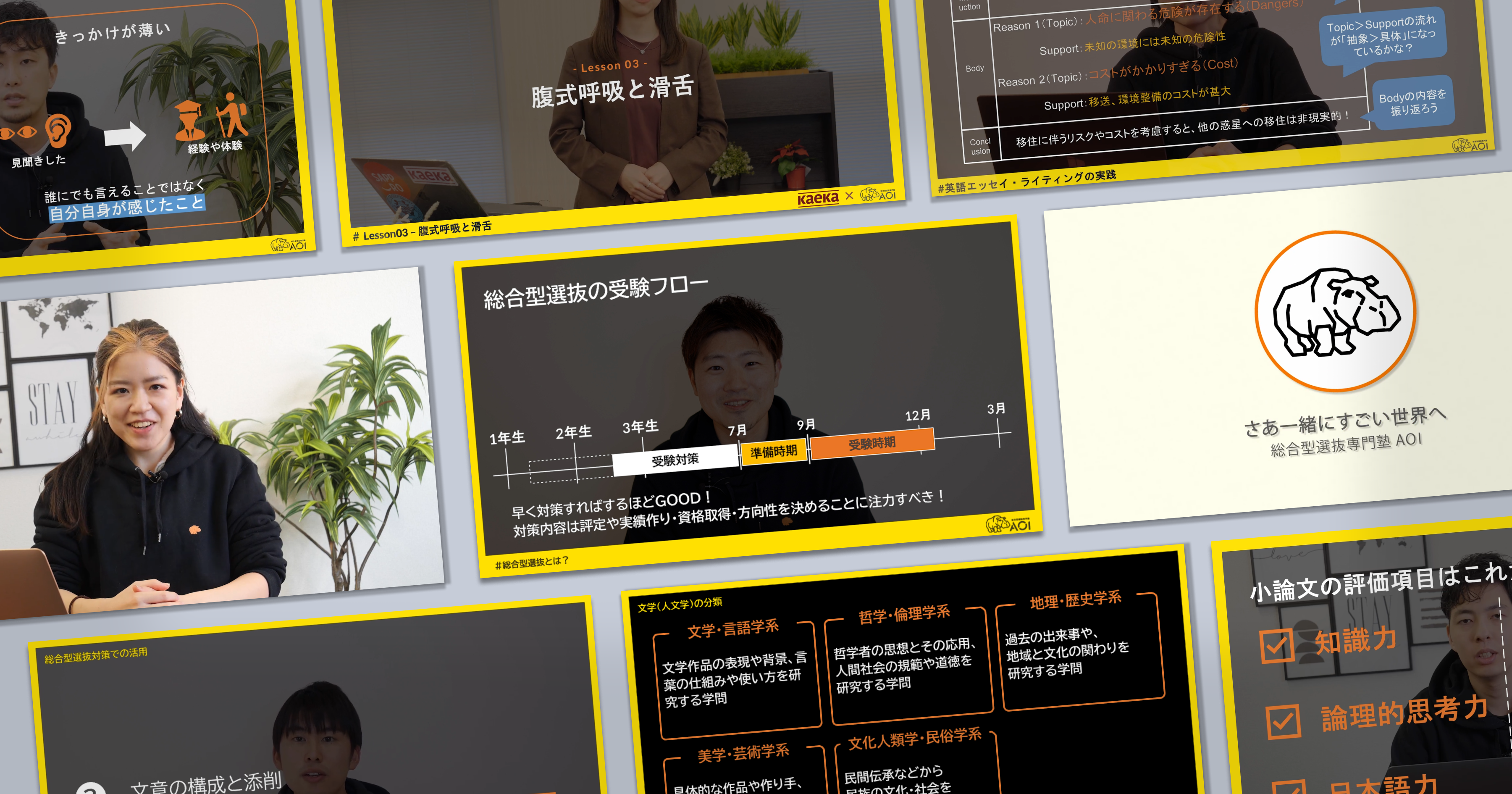 オンデマンド映像授業のコンテンツイメージ