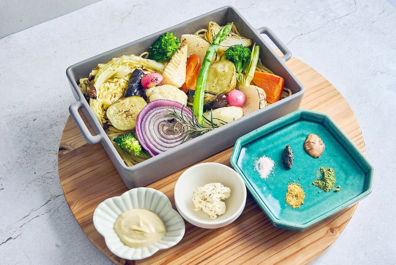 お野菜すぎるパスタ、春。1800円（税込1980円）