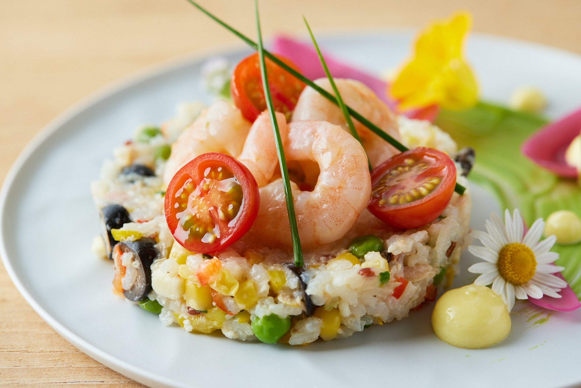 シュリンプのライスサラダ