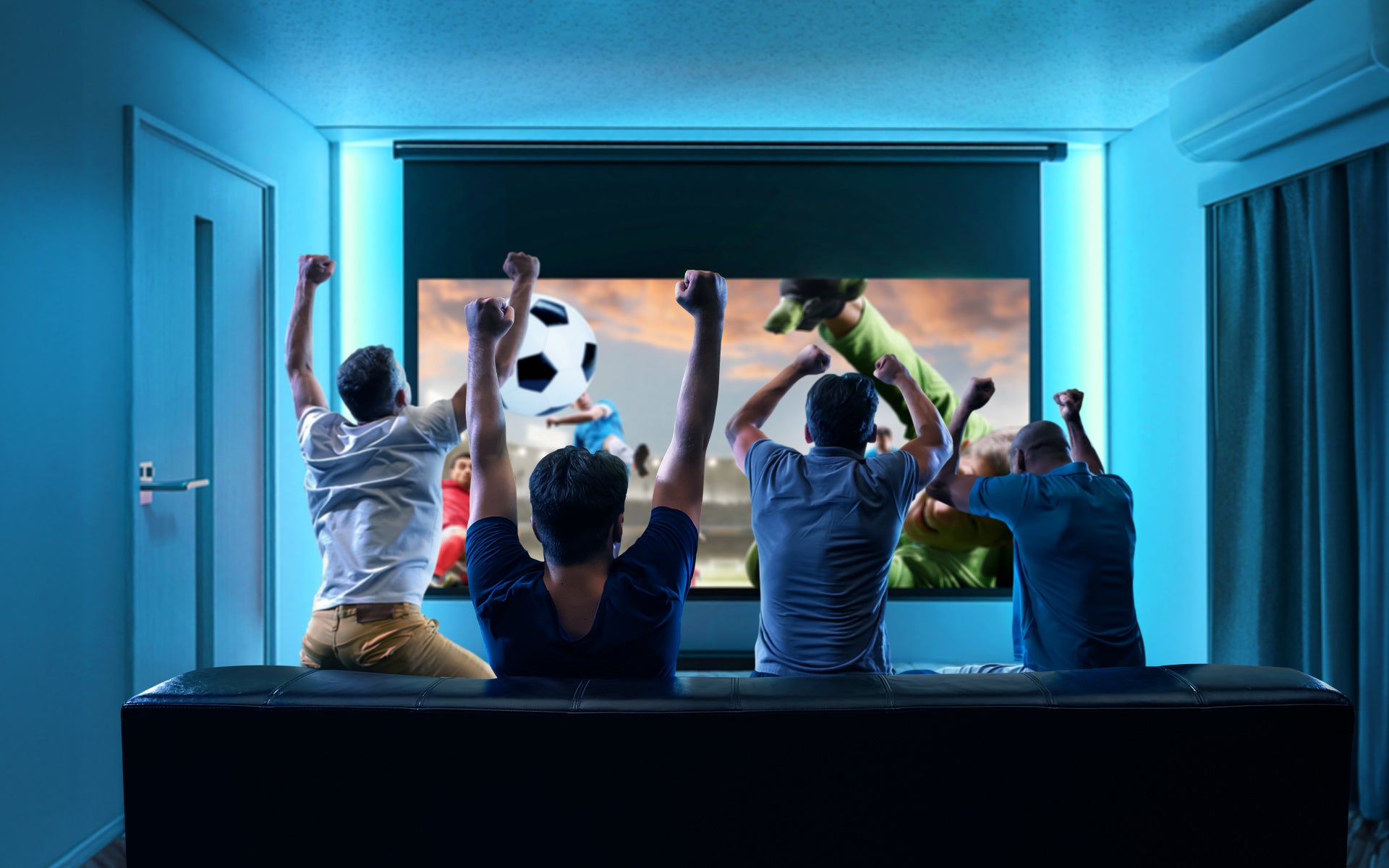 スポーツ観戦時イメージ