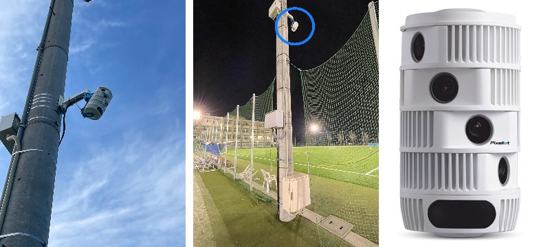 SFAフットボールセンター「STADIUM TUBE S1」設置写真