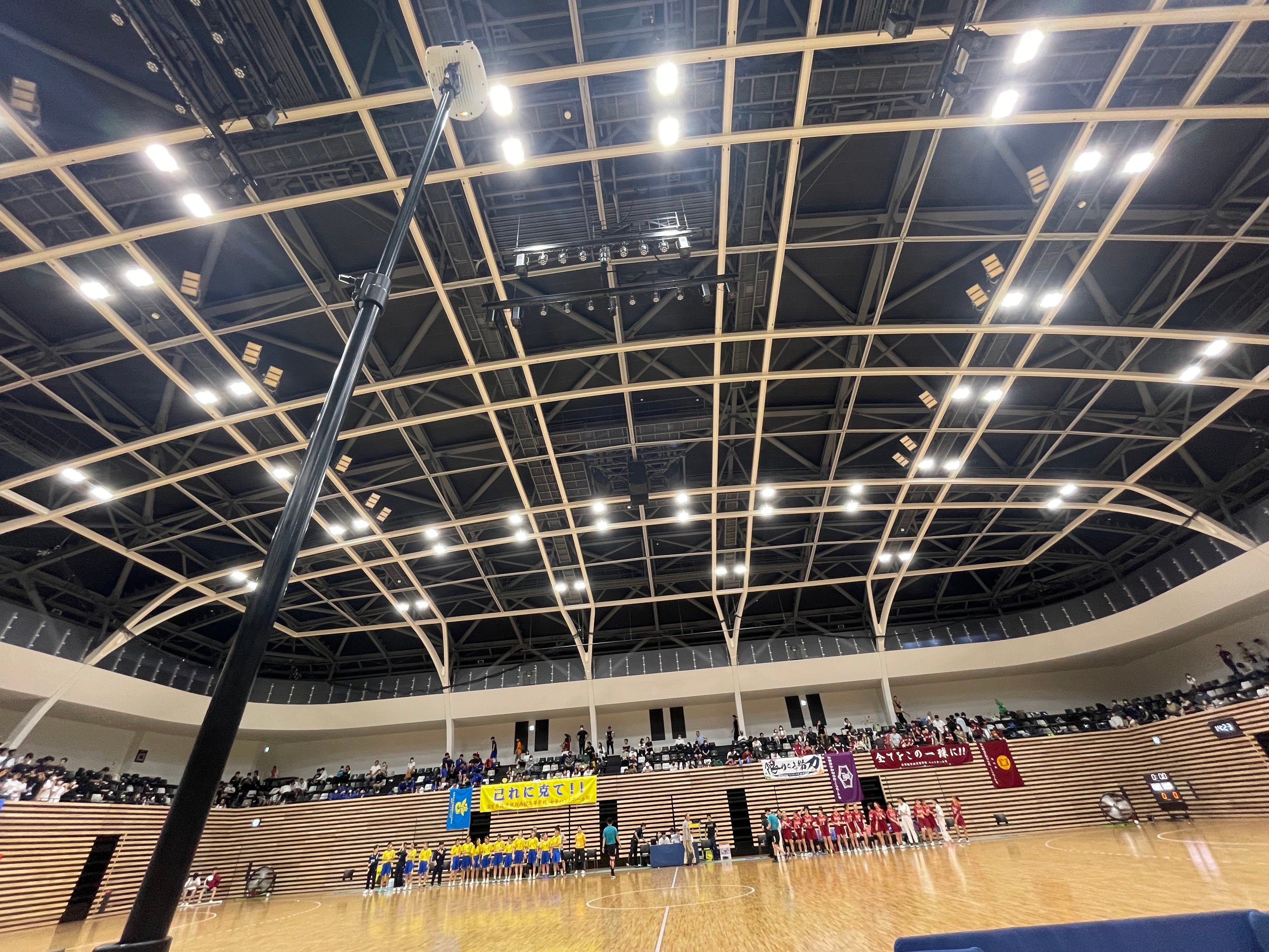 当日のAIカメラでの撮影の様子