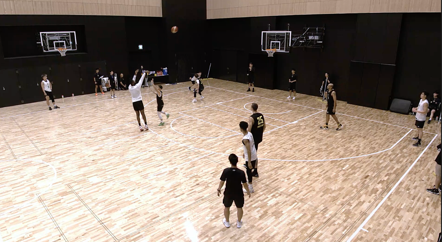 AIカメラ自動編集映像視聴画面