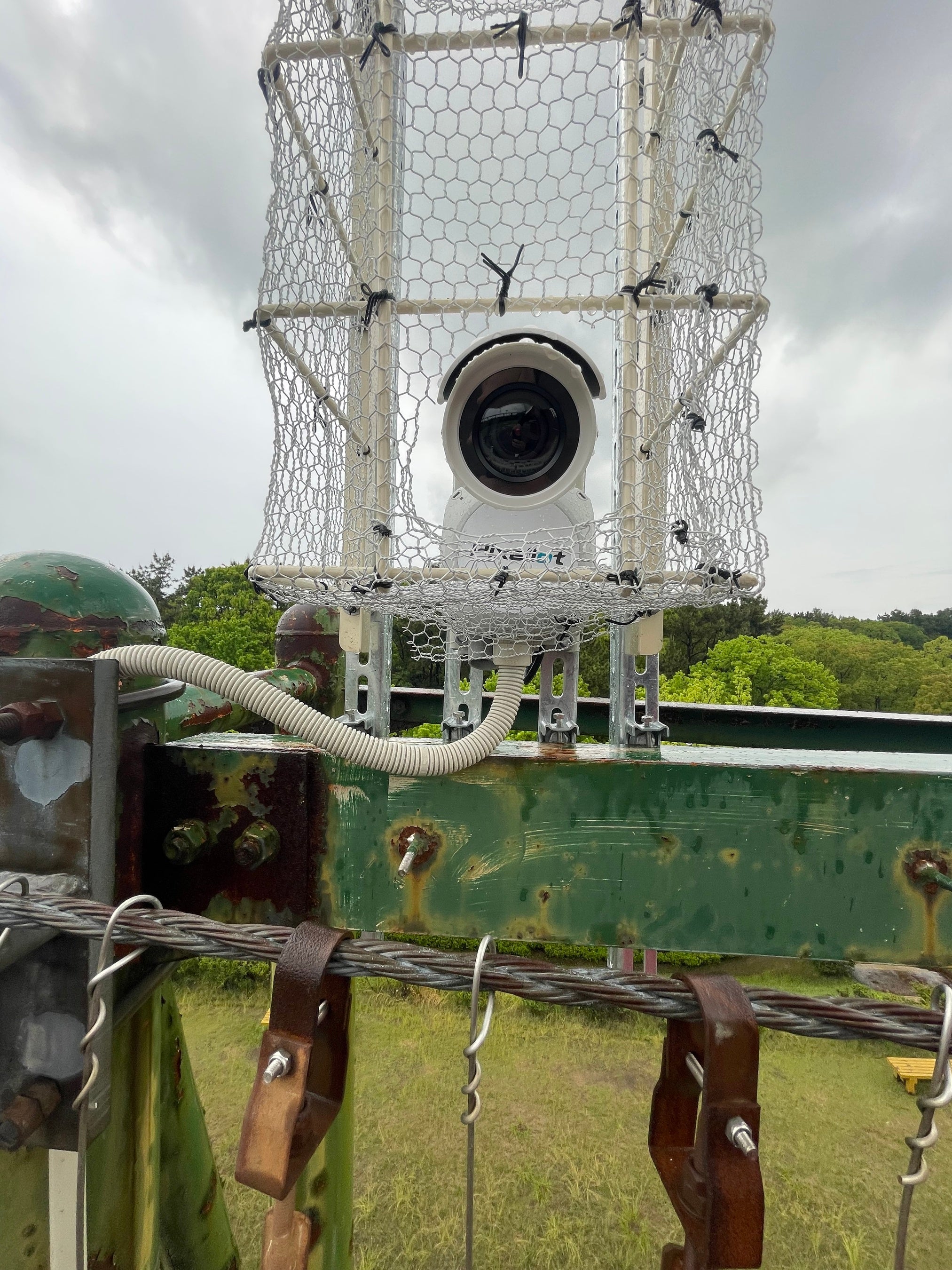 ホーム側AIカメラ