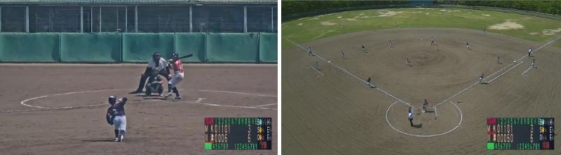 実際の視聴画面