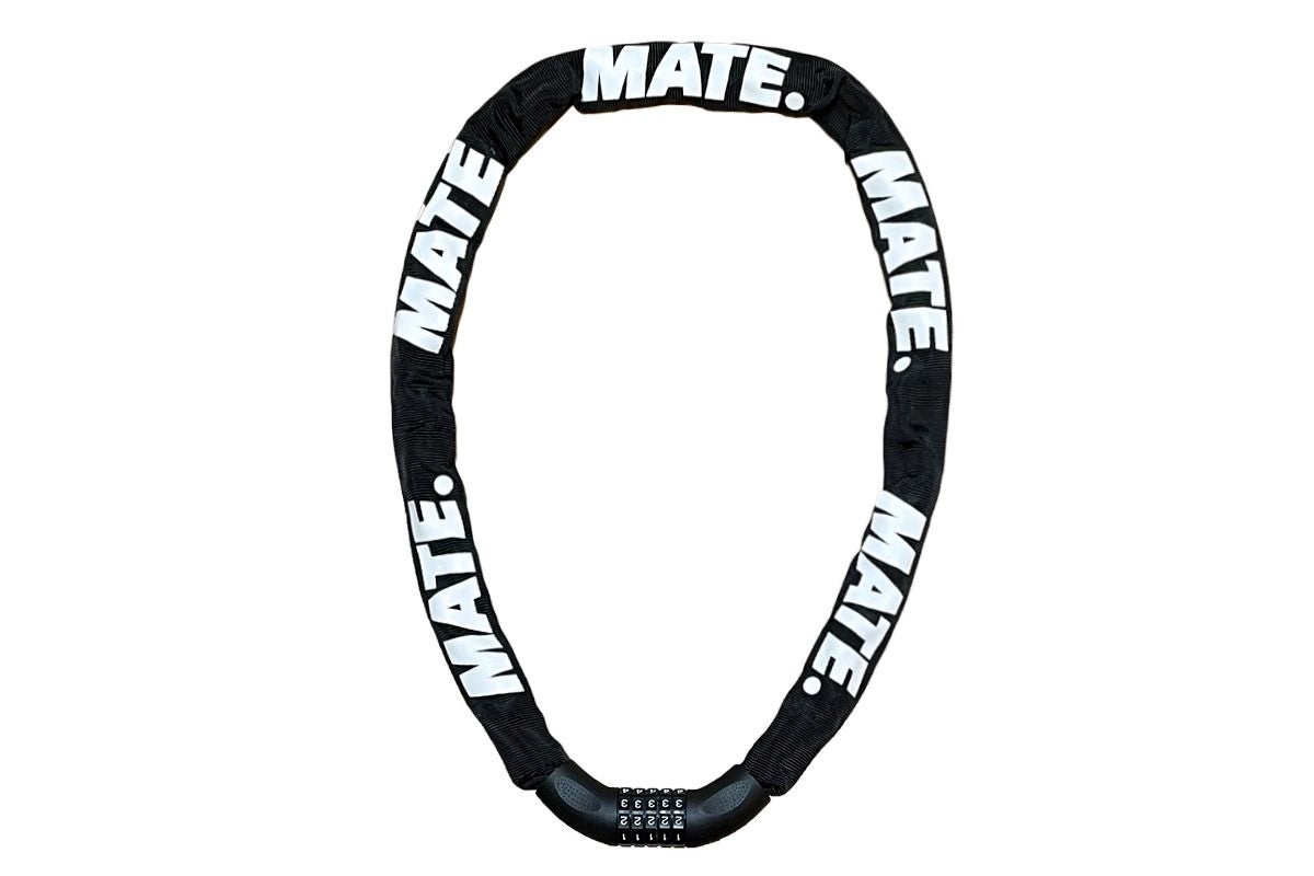 特典：展示車体(イベント期間中納車)をご購入いただいたお客様には、オリジナルの鍵「MATE.CHAIN LOCK」をプレゼントいたします(先着順なくなり次第終了)。