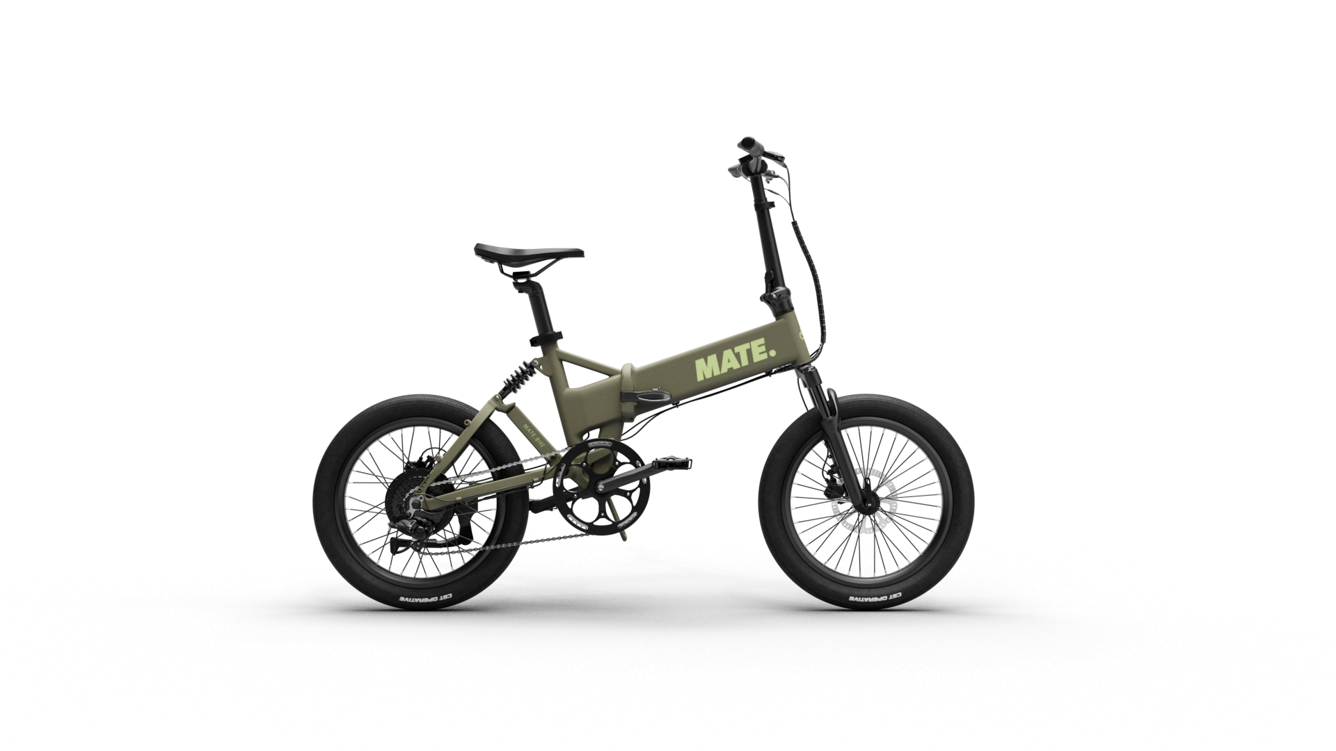 MATE FUSION E-BIKE フェンダー前後付 純正キャリーも付けます