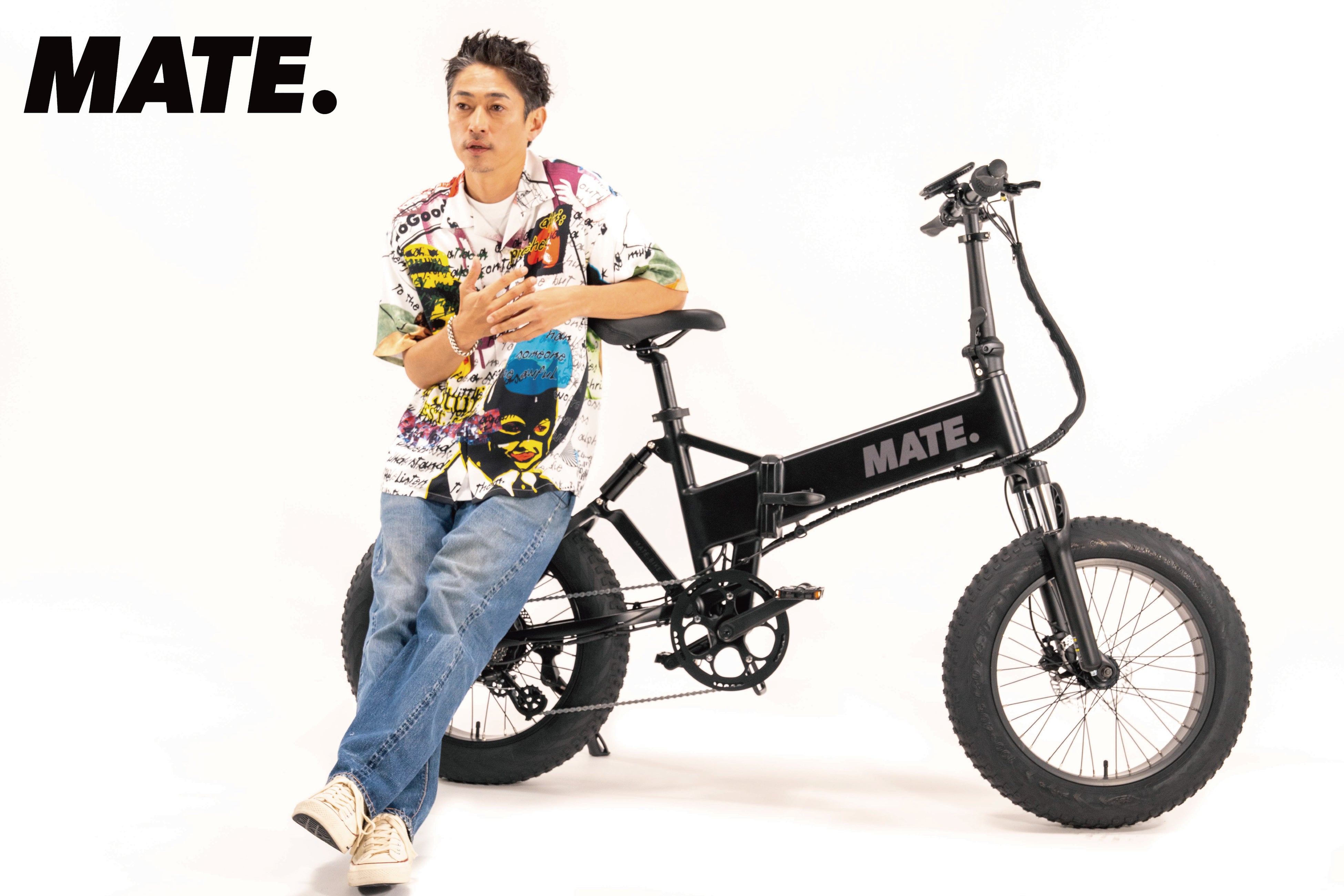 MATE.BIKE】ブランドアンバサダー 窪塚洋介を起用した広告