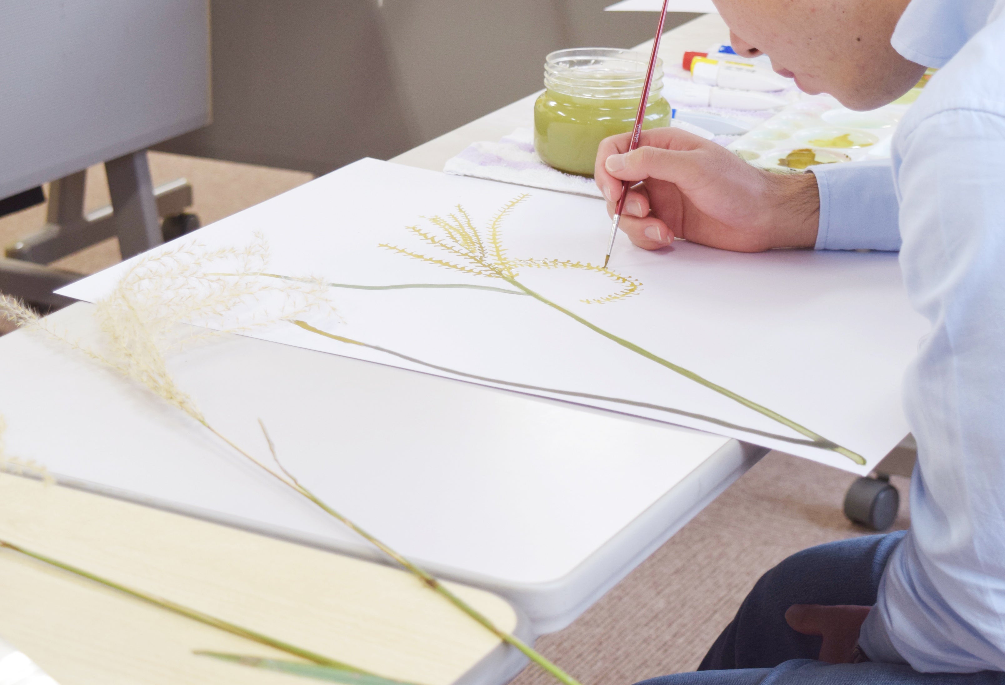 どの絵も温かみのあるものばかりです