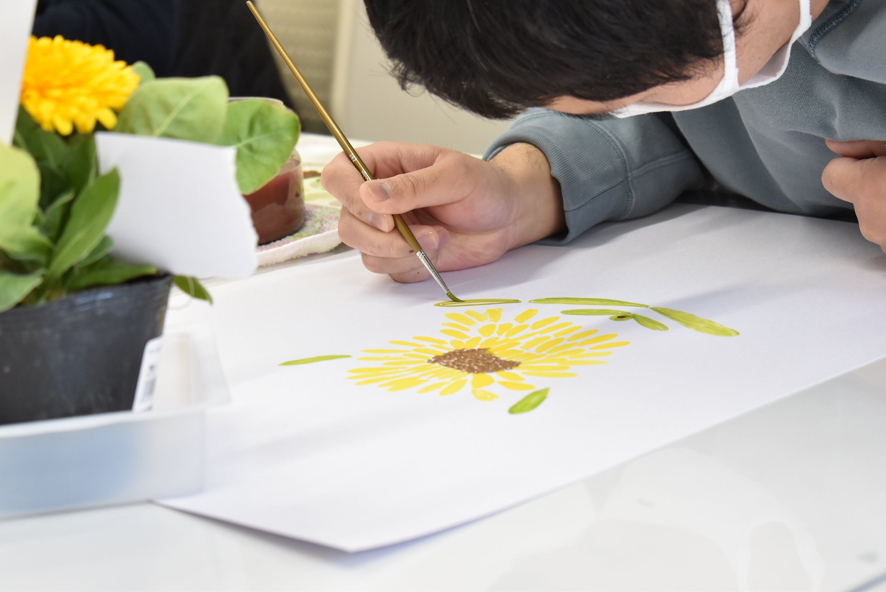 どの絵もあたたかみを感じるものばかりです