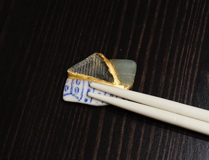 金継ぎ箸置き