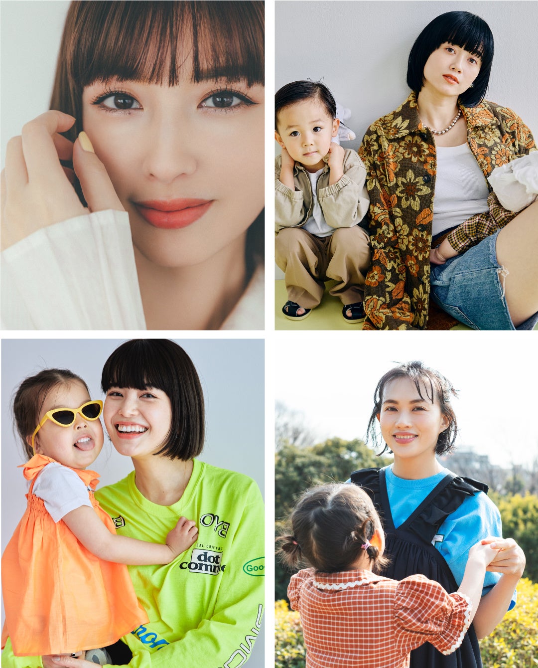 鈴木えみさん、宮城舞さん、垣内彩美さん、臼田あさ美さん