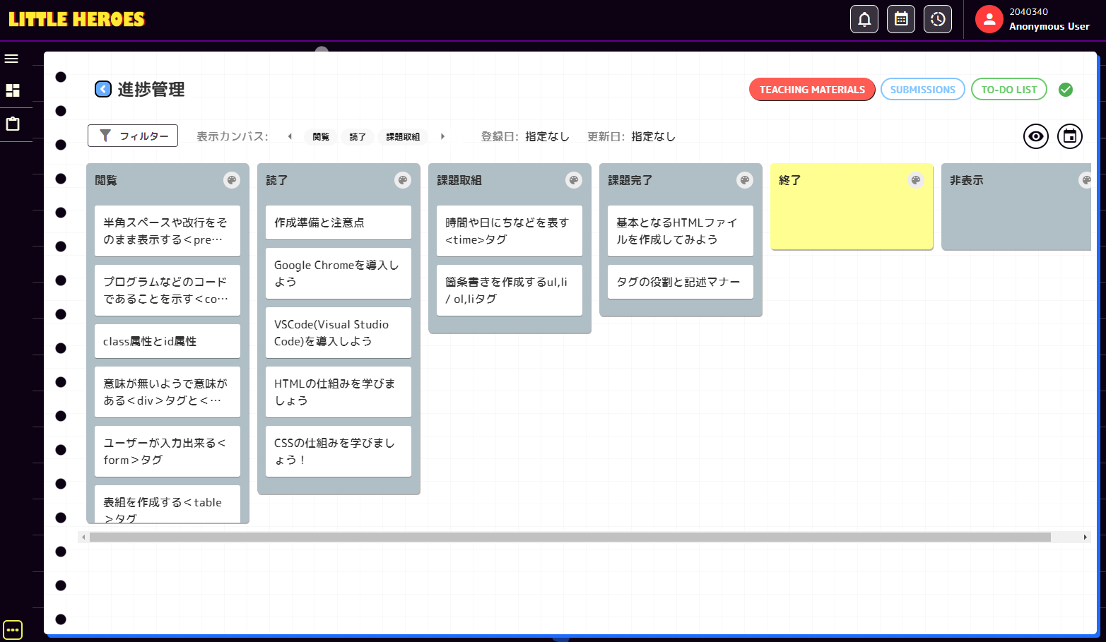 カンバンボード