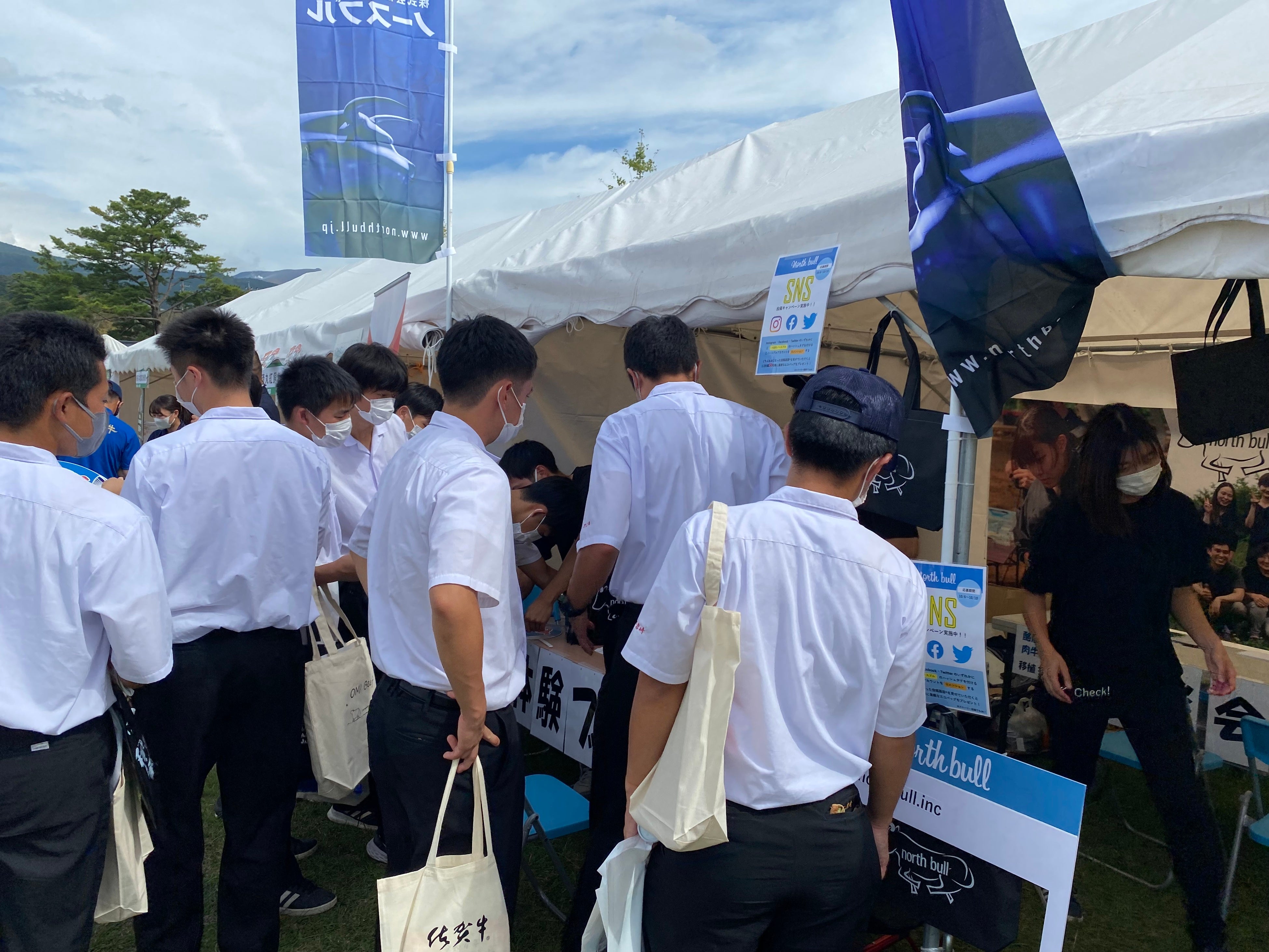 連日多くの方で賑わったブース