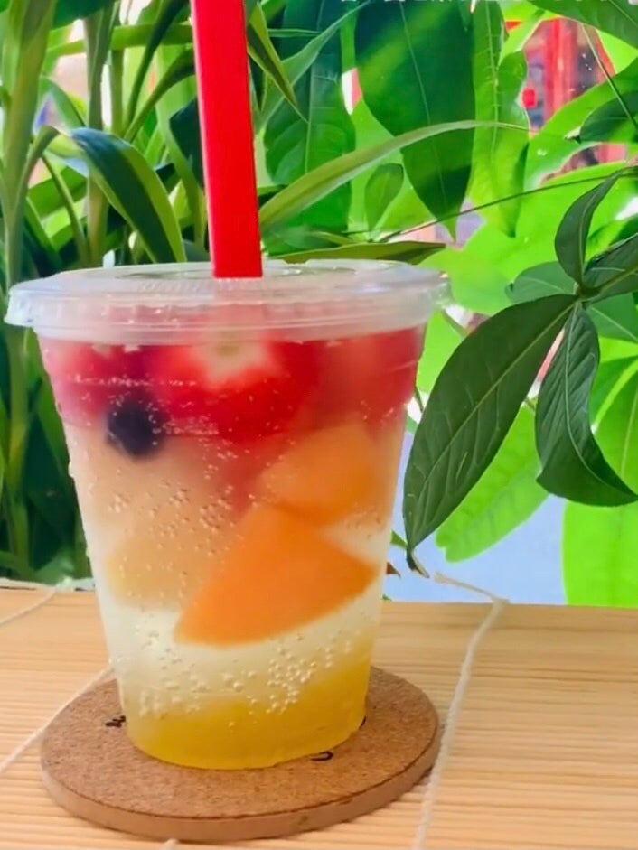 氷結かじつのわらびもちソーダ