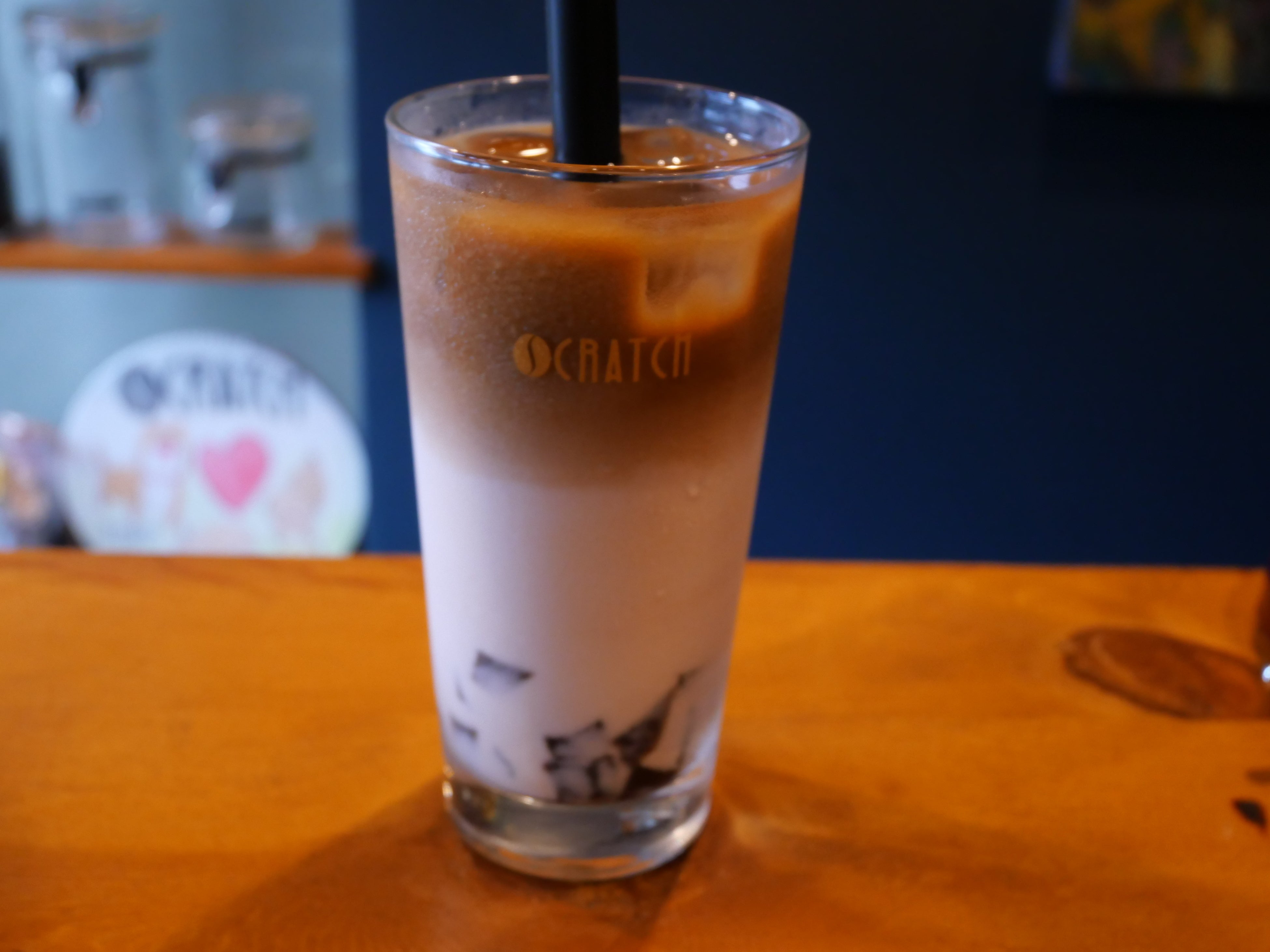 わらび餅カフェラテ