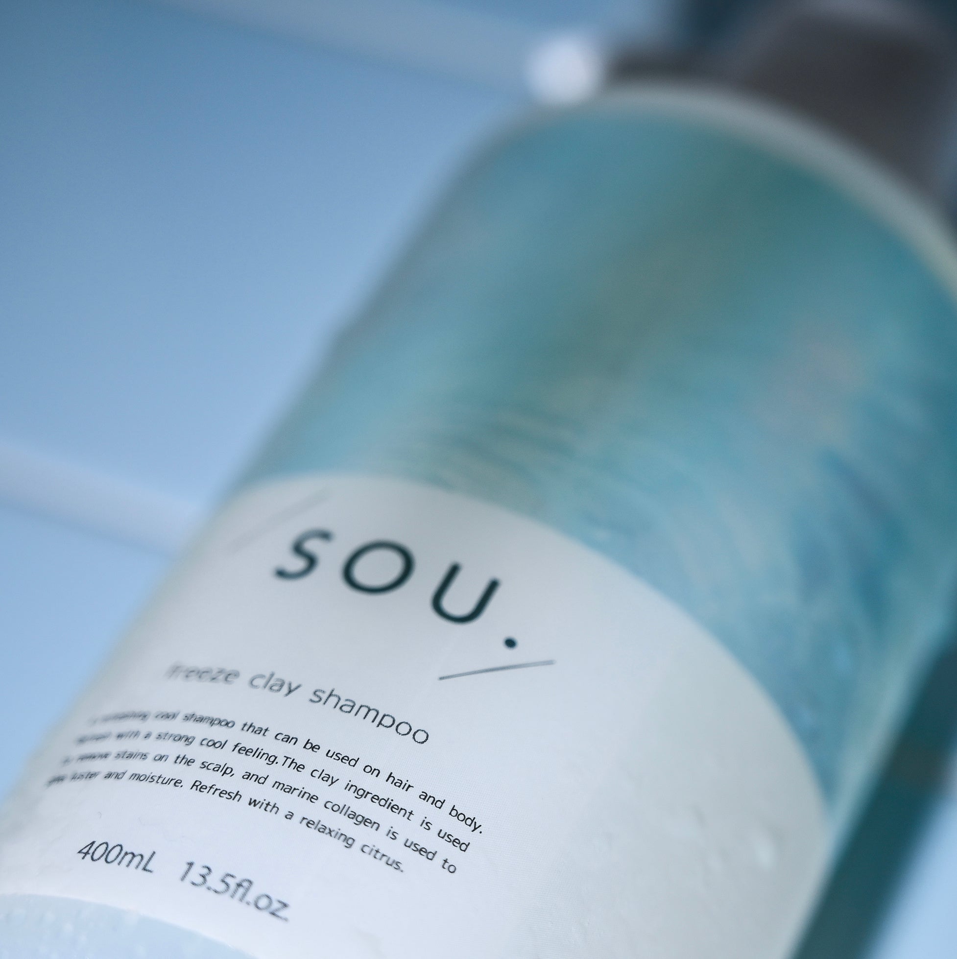 海と植物の恵みで洗う爽快「SOU.フリーズクレイシャンプー」を2022年5