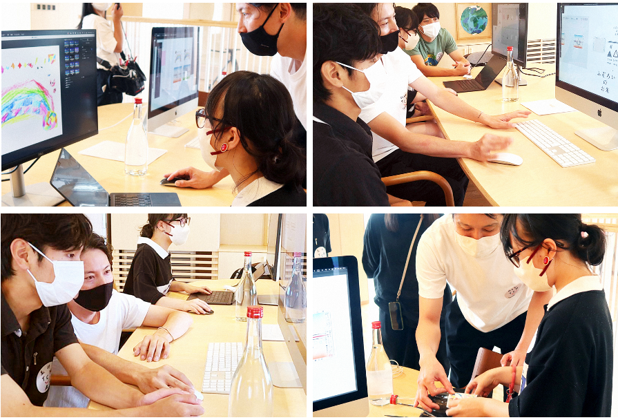 TSURUMIこどもホスピスでのデザイン風景