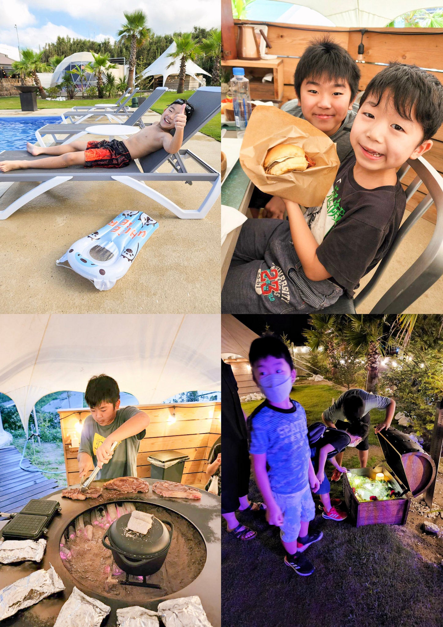 FINE GLAMPINGを家族でエンジョイ