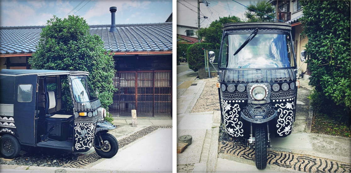 カルティカ・メノン　X　カレー設計事務所　”アート・リキシャ