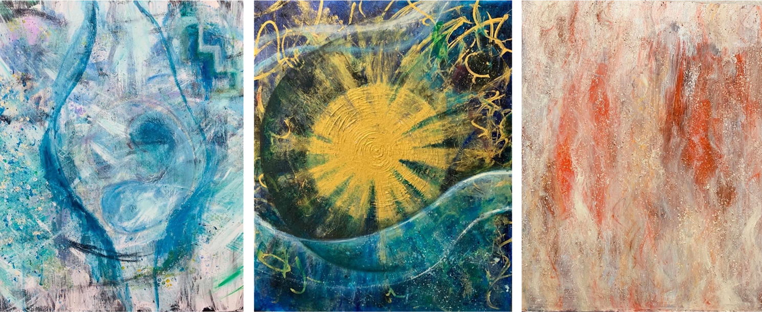 布弥「水」「金」「火」