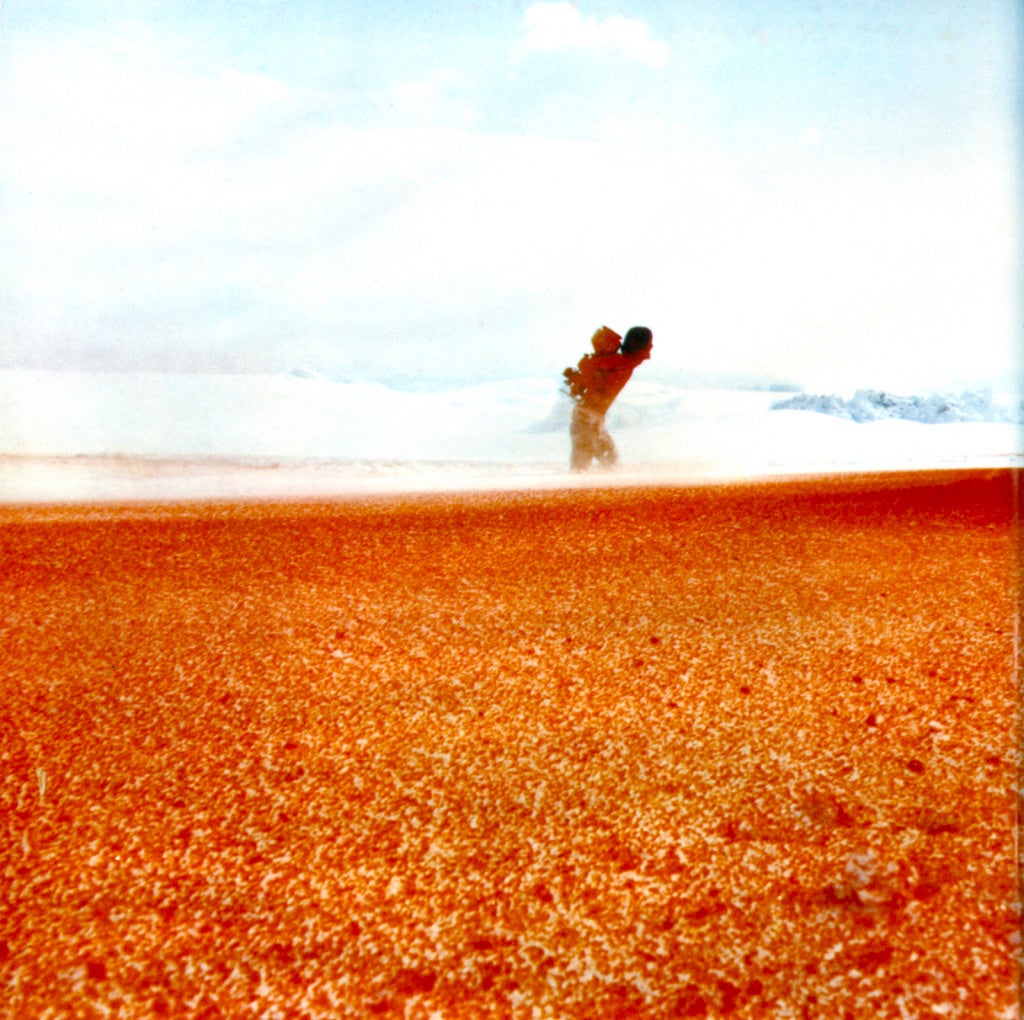 GUN, Event to Change the Image of Snow, Inkjet print ,1970 2009 ,34.6 x 34 cm , Edition of 30