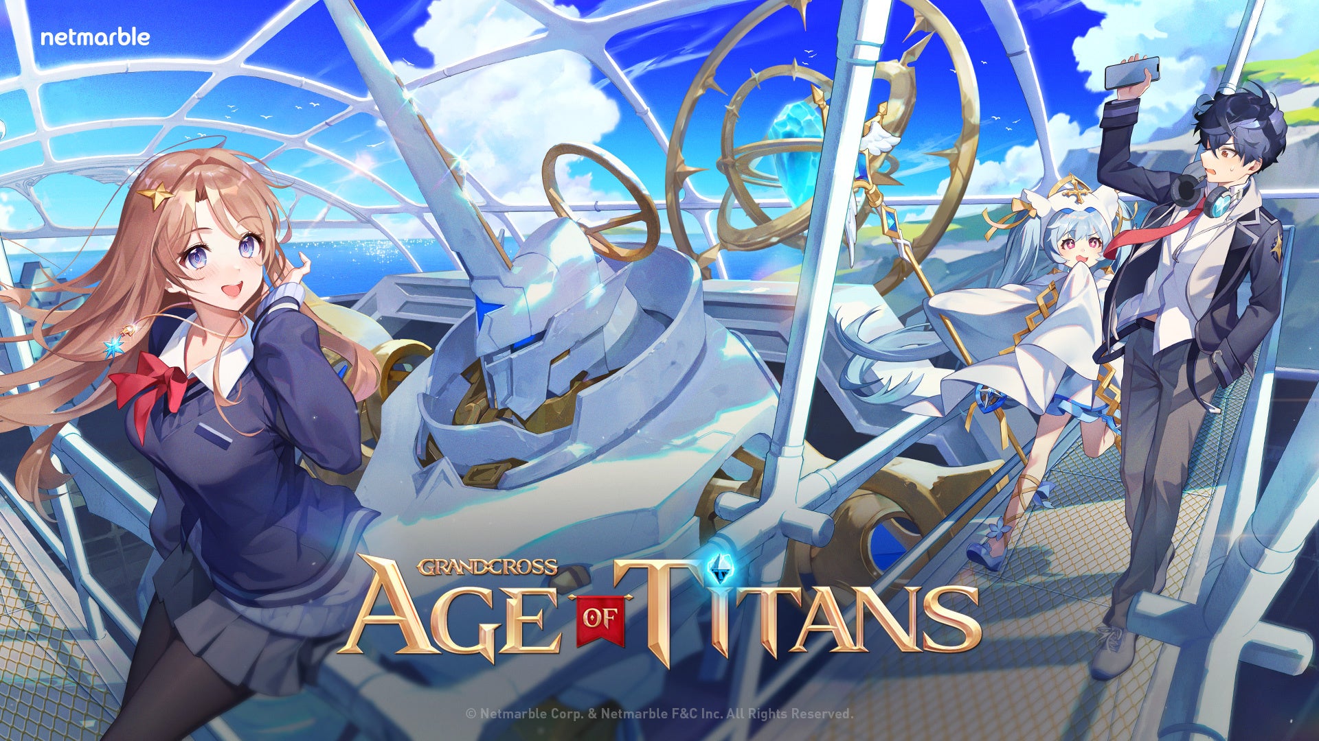 『GRAND CROSS: AGE OF TITANS』の事前ダウンロードが本日開始!明日から正式サービス開始! 『GRAND CROSS: AGE OF TITANS』の事前ダウンロードが本日開始!明日から正式サービス開始!