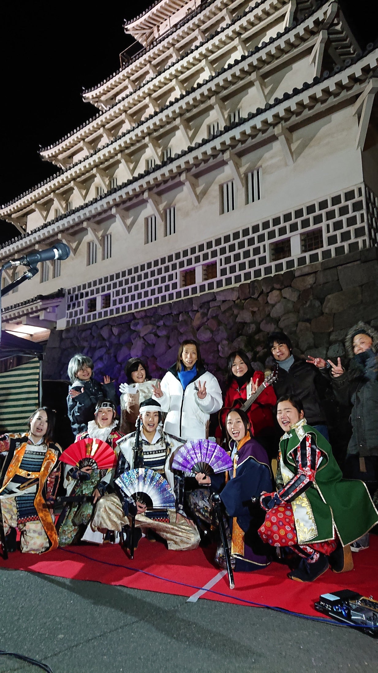 出演者で集合写真