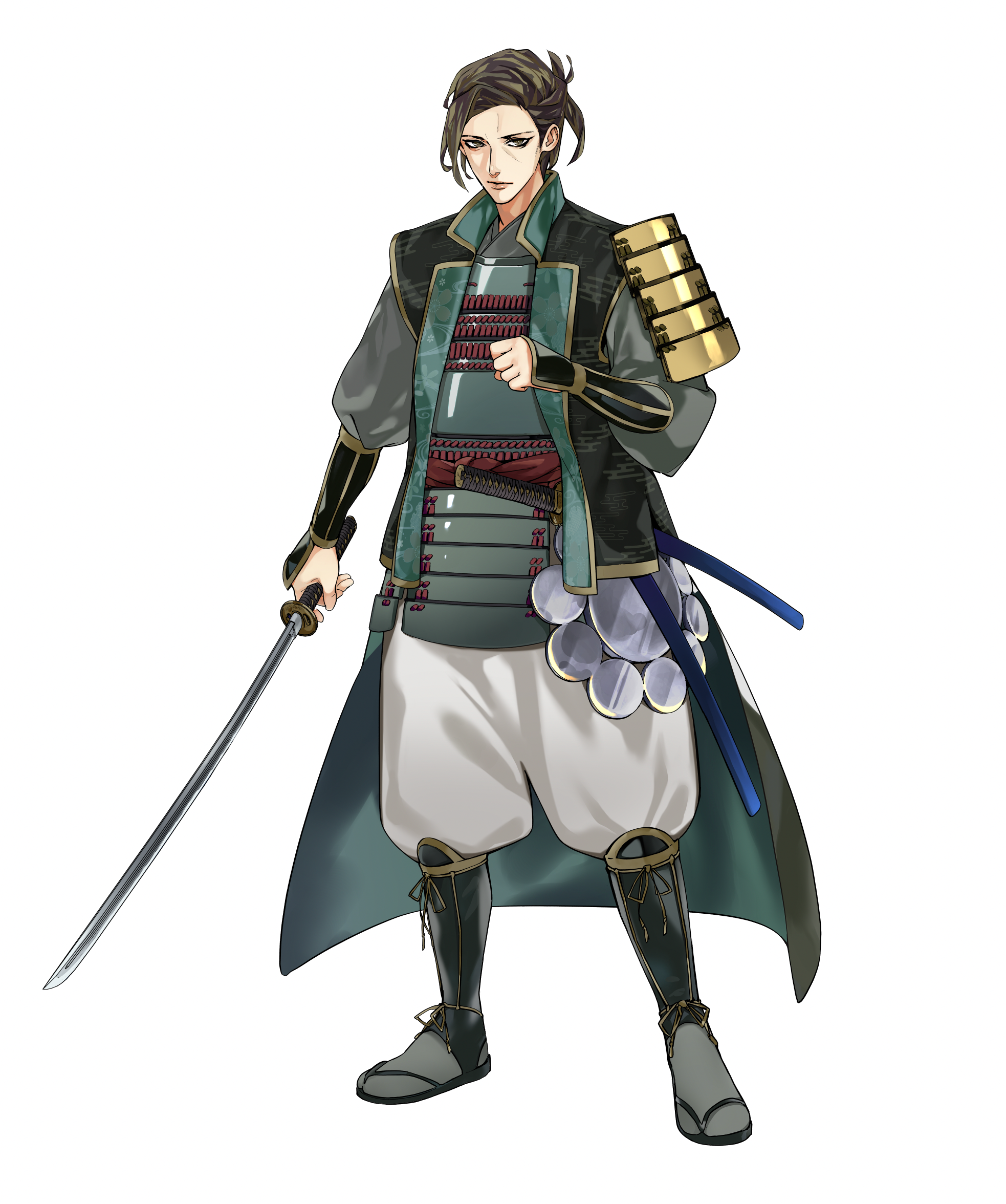 築城主「松倉重政」島原城オリジナルイラスト