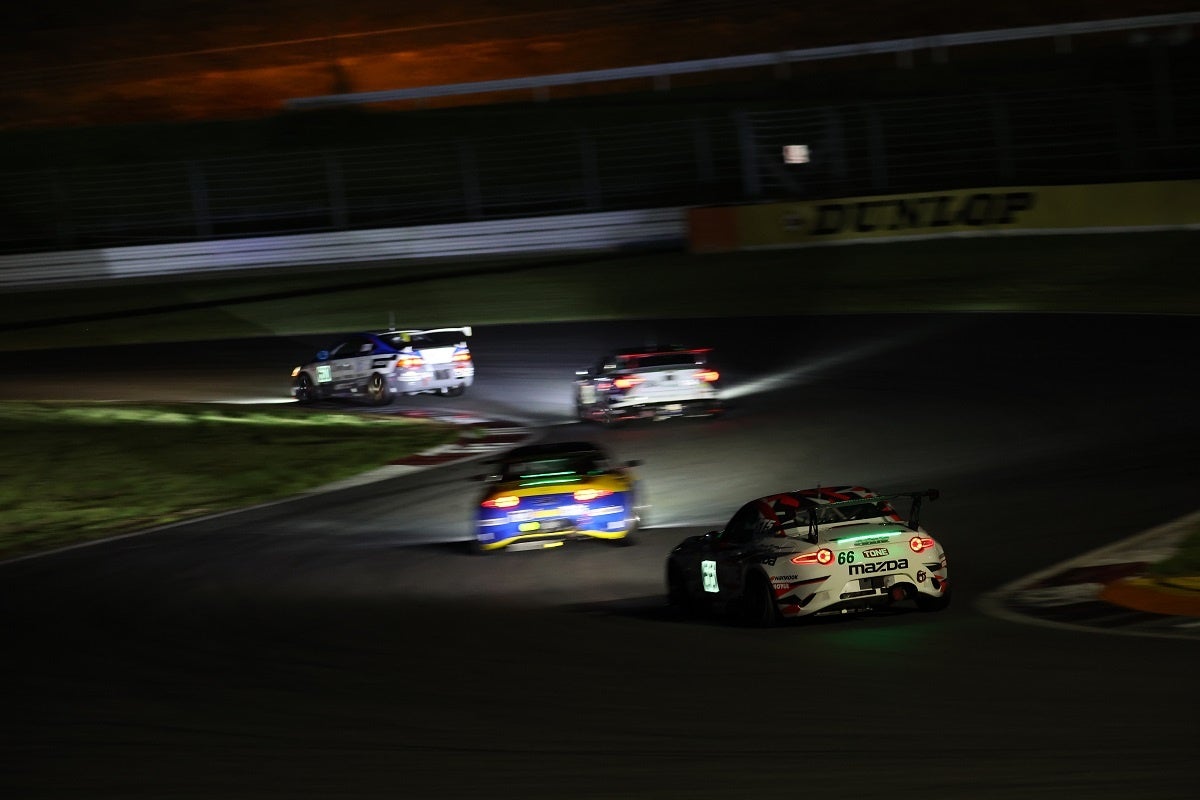 NAPAC 富士SUPER TEC 24時間 レースに向けた夜間練習走行