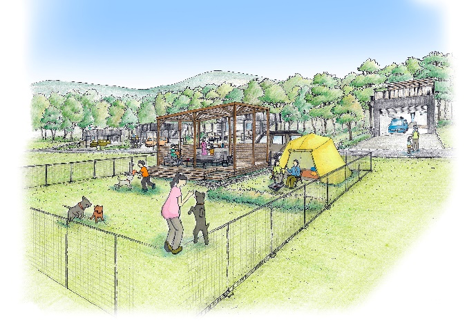 ドッグラン併設サイト