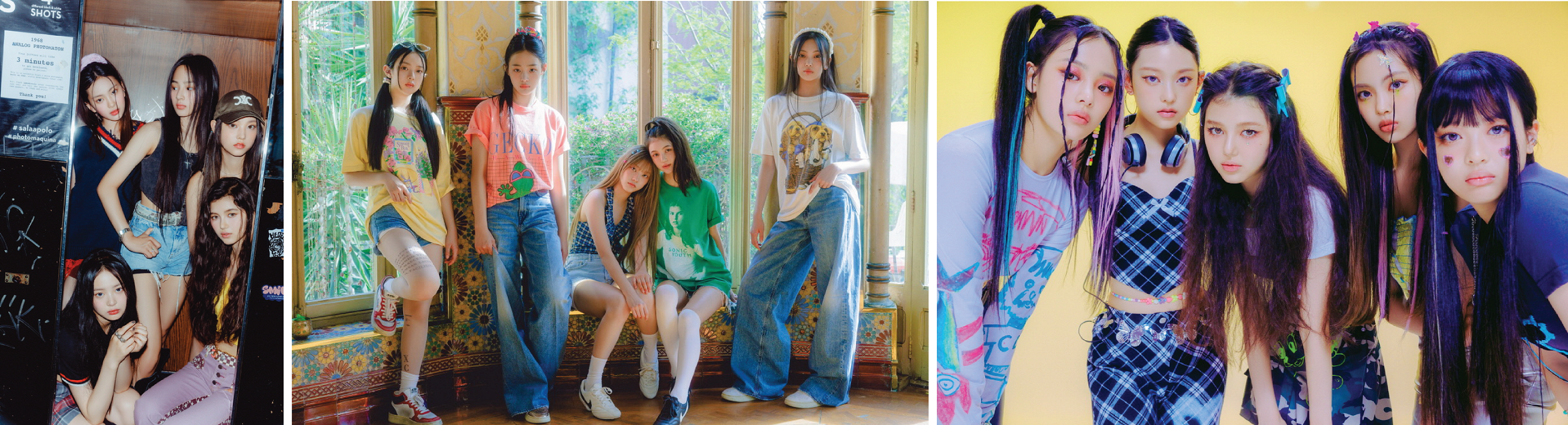 (韓国人気K-POPグループ：NewJeans)