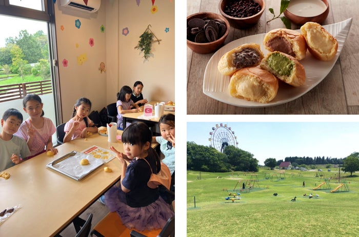 【9/15出発】 秋の1dayキャンプ【八天堂くりーむパン作り&宝石探し&動物ふれあい編】