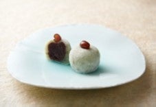 浜松産青のりの大福 粒あん