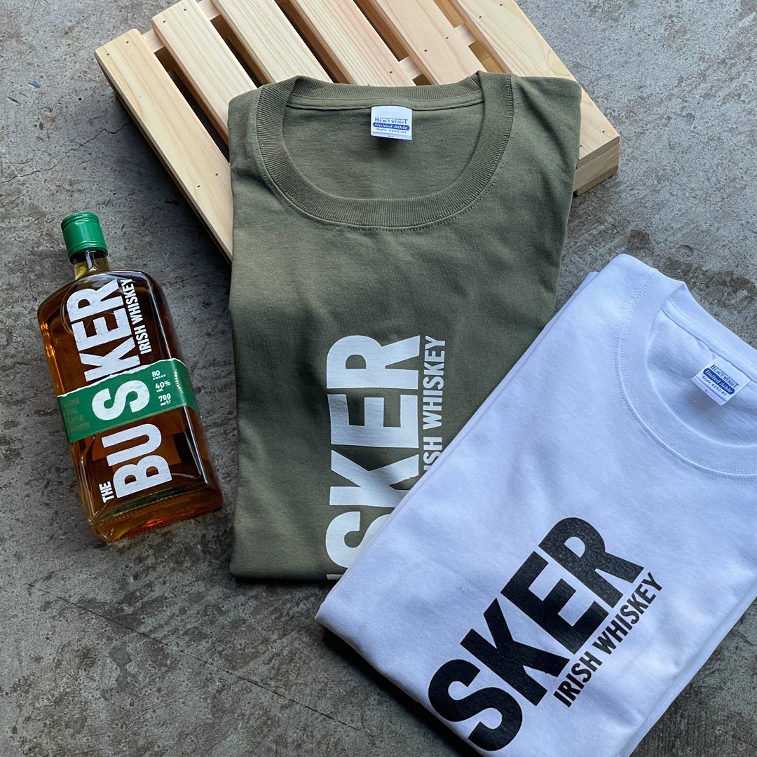 【非売品】THE BUSKER IRISH WHISKEY Tシャツ Lサイズ 非売品】THE BUSKER IRISH WHISKEY Tシャツ Lサイズ 非売品】THE