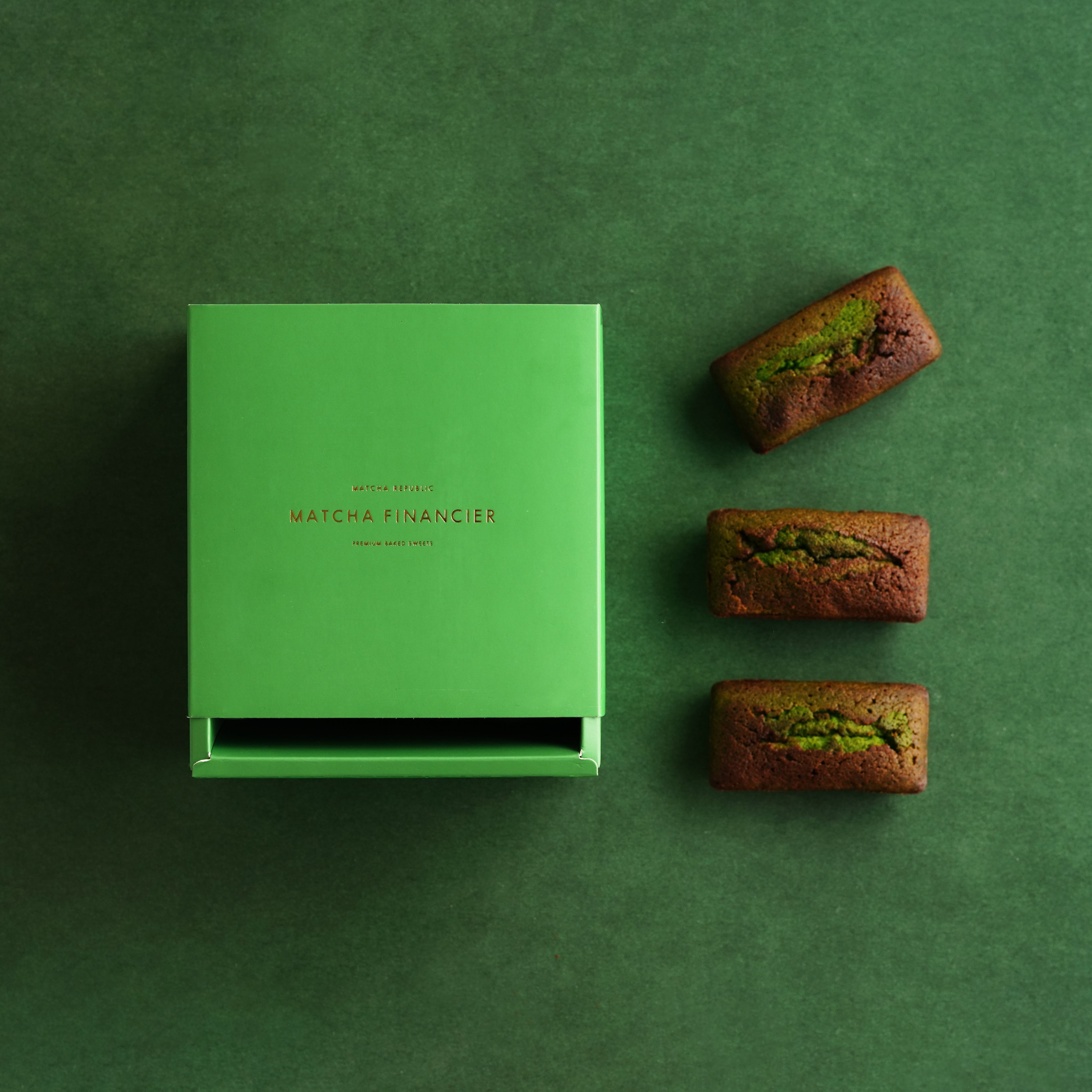 抹茶フィナンシェ 《3個入りBOX》