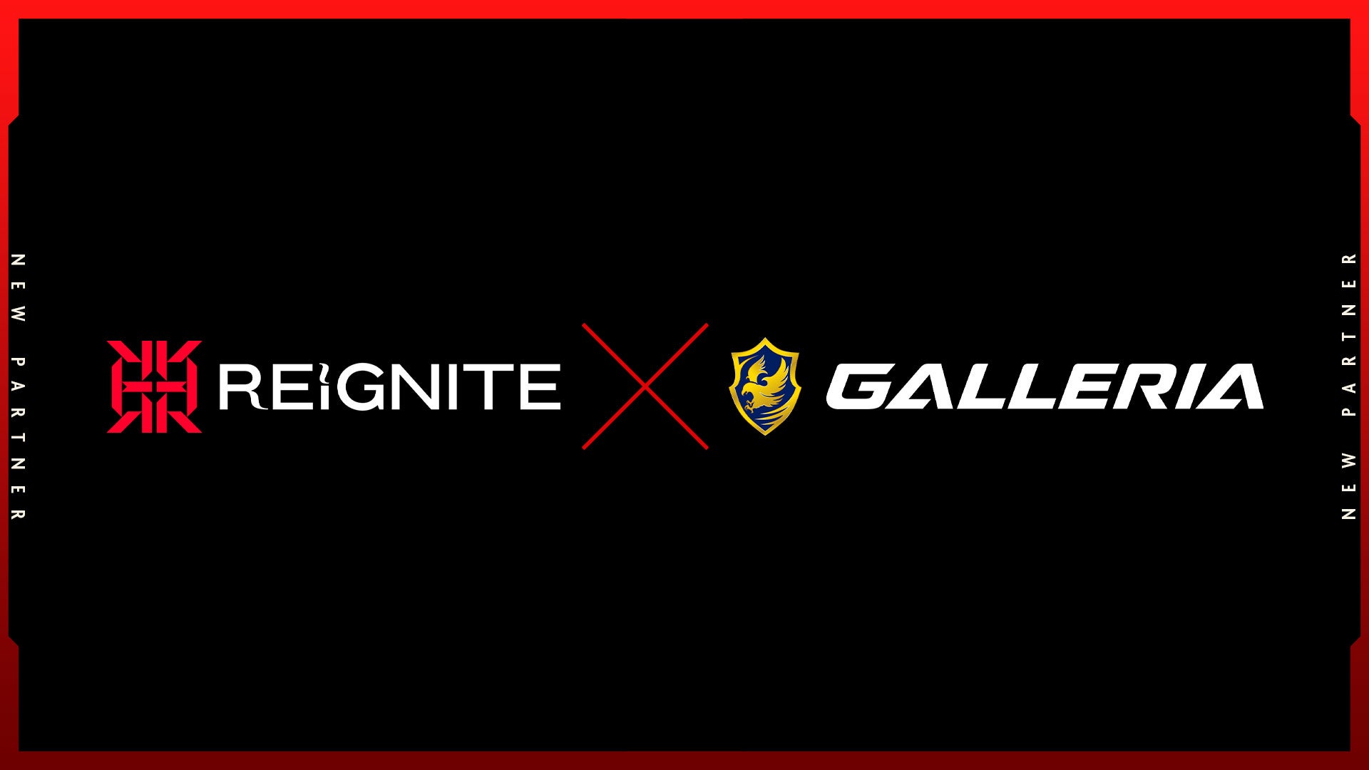 REIGNITE、GALLERIAとスポンサー契約！eスポーツの未来へ