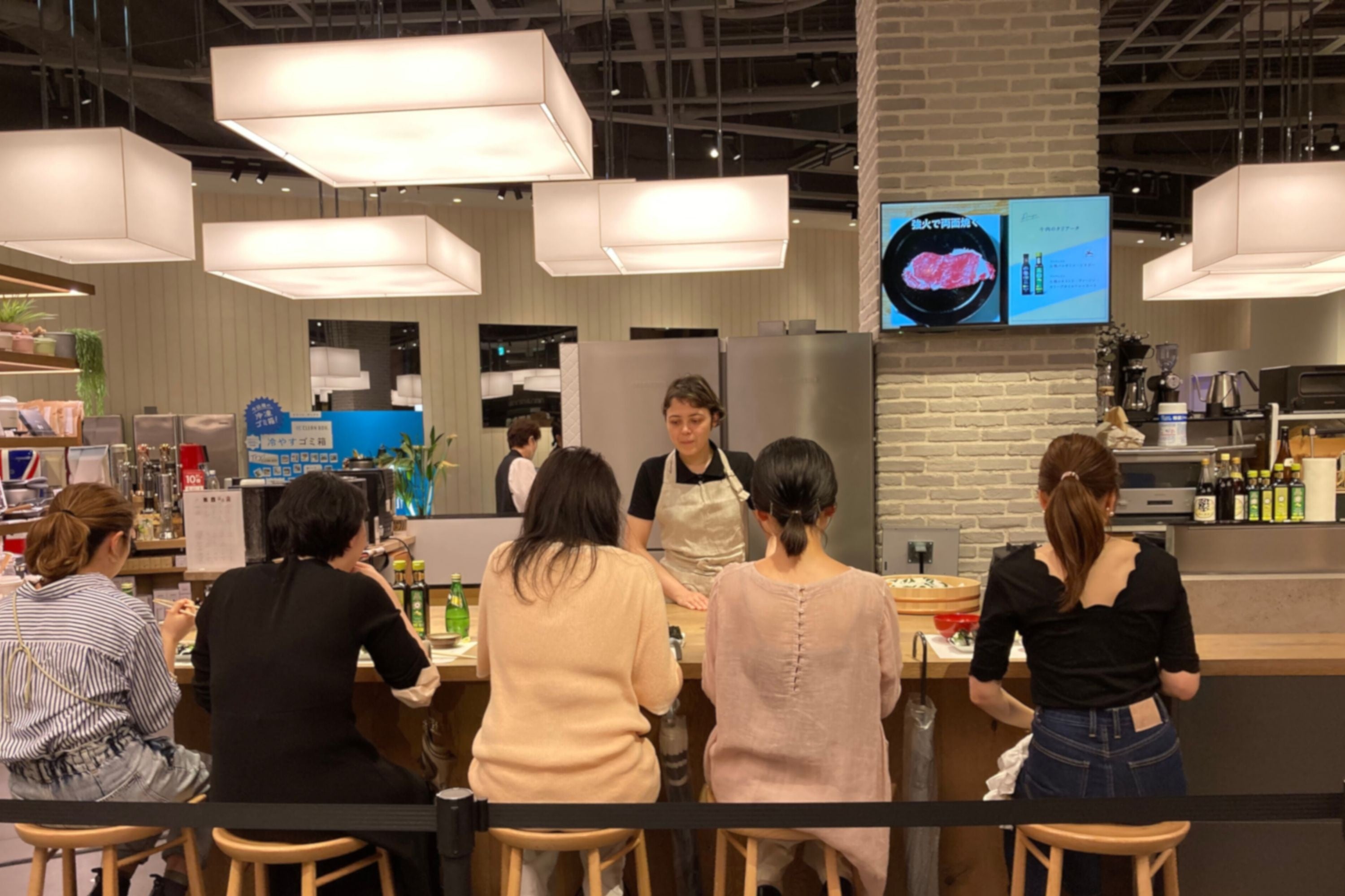 料理教室の様子