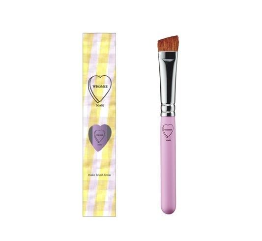 WHOMEEアイブロウ ブラシ 熊野筆 ショップイン限定カラーPL 1,980円