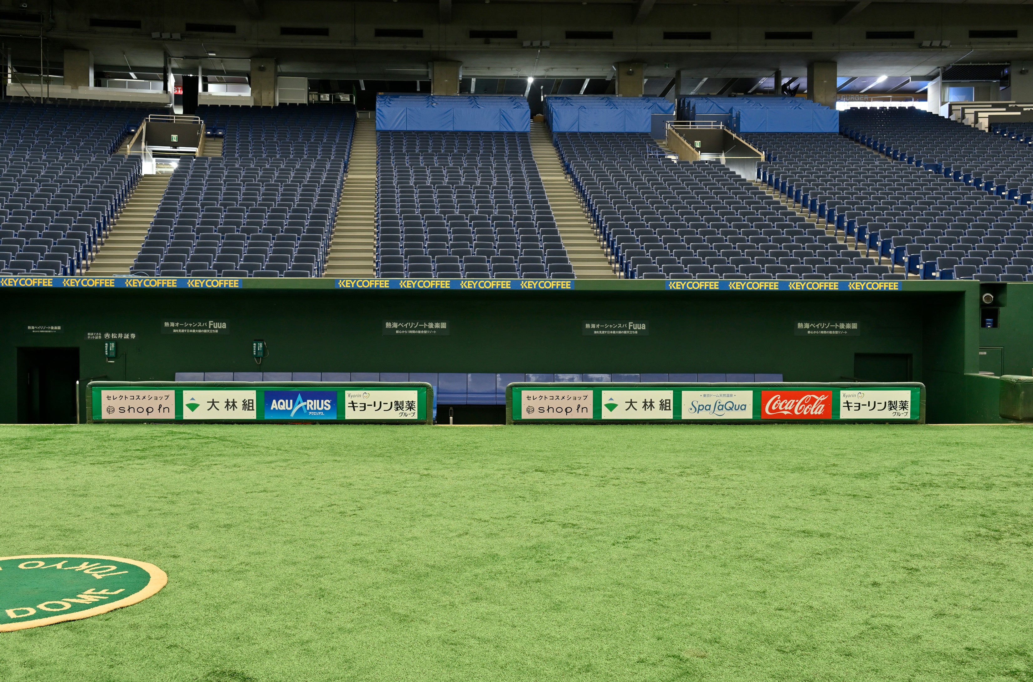 ベンチ防球フェンス