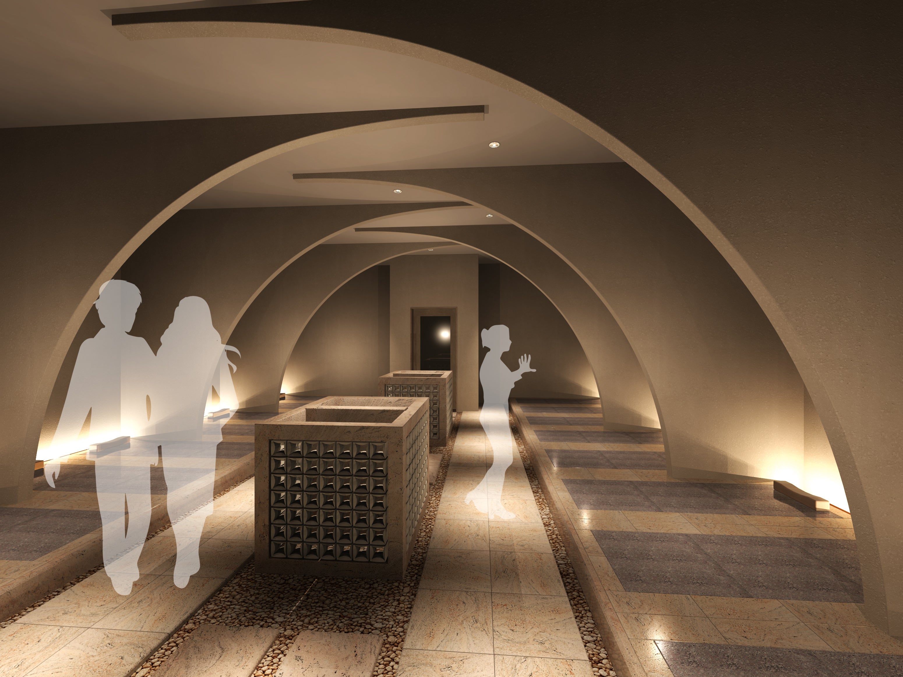 低温サウナ室（イメージ）