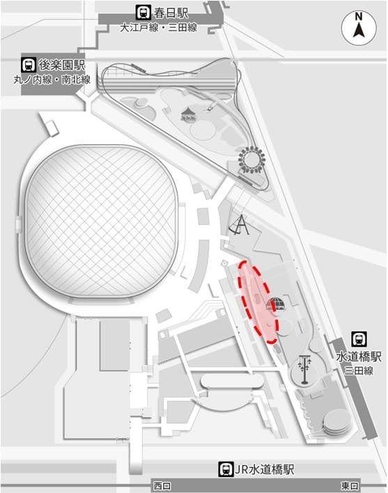 東京ドームシティ マップ